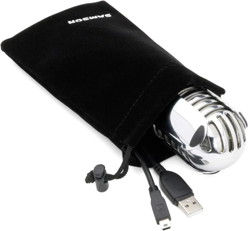 Meteor MIC USB Studio -lauhdutin mikrofoni (Chrome) Dragonille