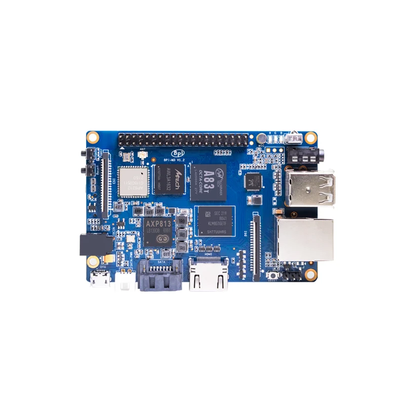 Banana Pi BPI-M3 Allwinner A83T Kahdeksanytiminen SBC