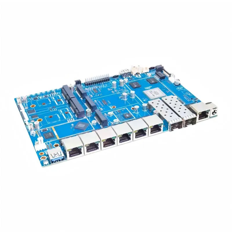 Banana Pi BPI-R4 Pro 4E | MT7988A | 10G Reitittimen levy