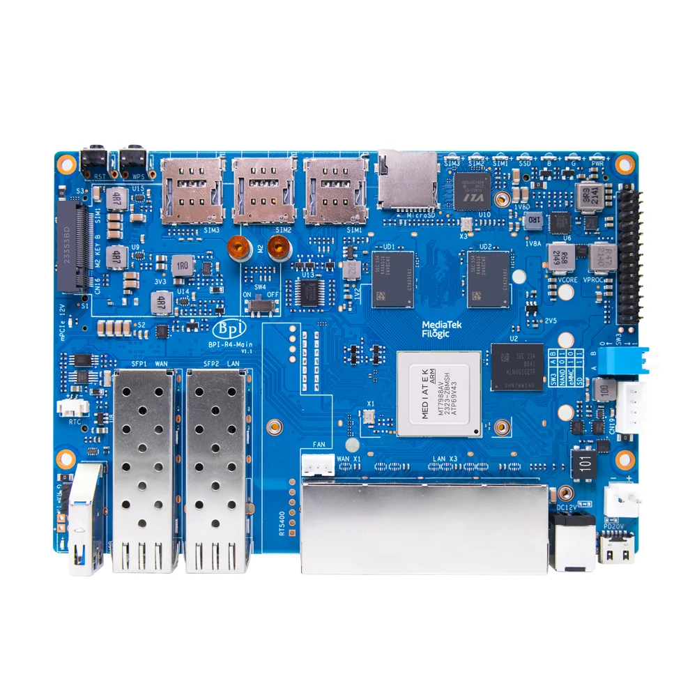 Banana Pi BPI-R4-4G | MT7988A | 4GB Reitittimen levy