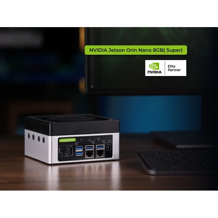 Seeed Studio reComputer Super J3011 - Edistynyt reunalaskennan tekoälytietokone NVIDIA® Jetson™ Orin™ Nano 8GB:llä