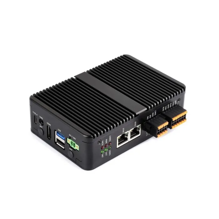 Waveshare Gigabit/2,5G Kaksinkertainen Ethernet Teollisuustietokone RPi CM5:llä