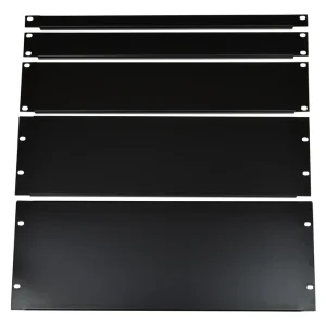 19" Musta Rack Paneeli