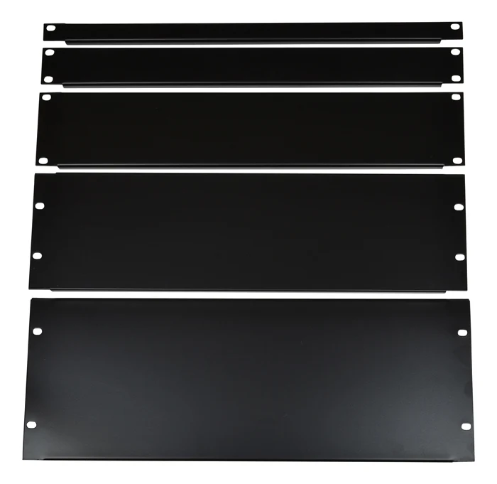 19" Musta Rack Paneeli
