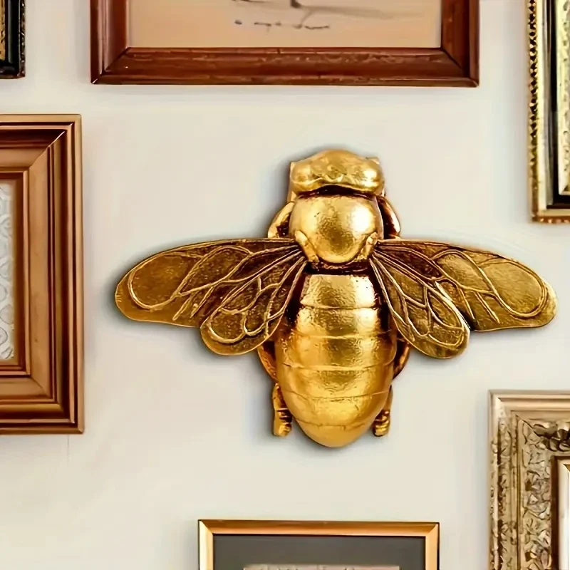 Creative 3D Cute Bee Wall Hanging Animal Insect Wall Stickers Interior Wall Hanging Exquisite Decoration Gifts Home Decora...