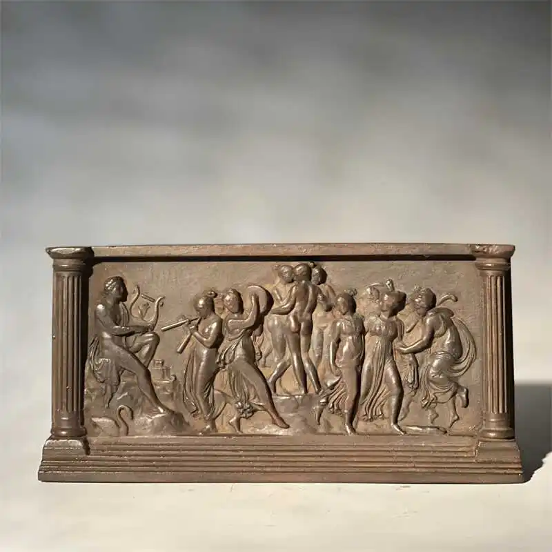 European Retro Statues Sculptures Desk Incense Ornaments Home Decor Gift Living Room Decorative Crafts Retro Study Room St...