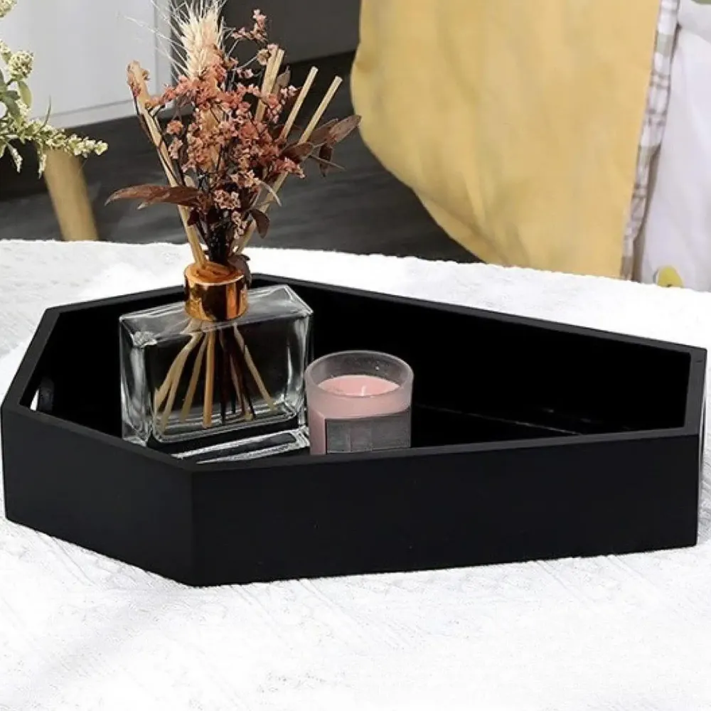 Gothic Casket Tray Serving Tray Wear Resistant Easy to Use Storage Tool Home Decor Decorations Home Entryway Bedroom