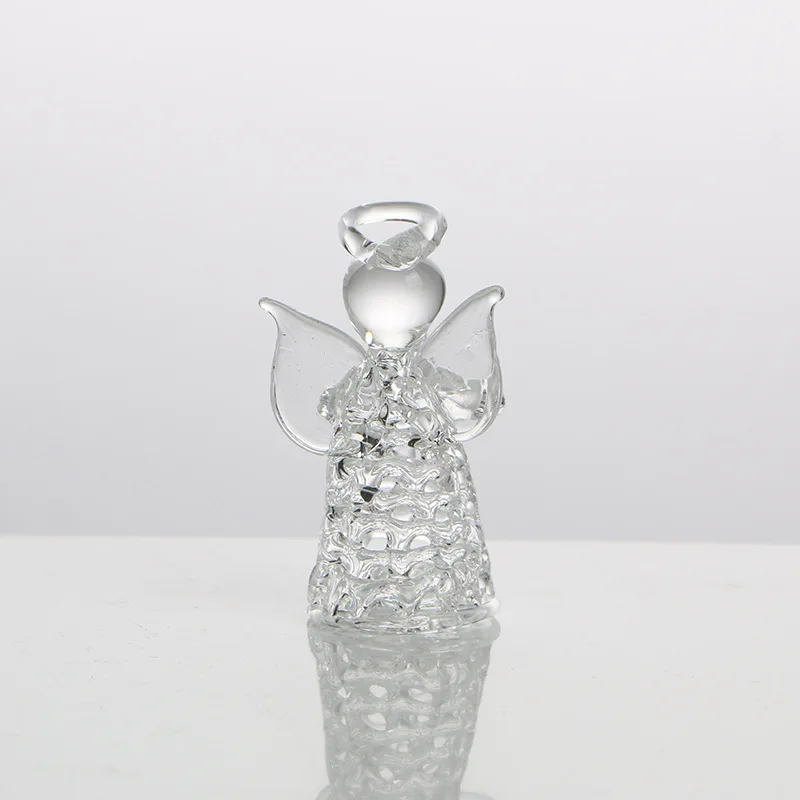 Little Angel Home Decor Household Glass Ornaments Crystal High Transparent Lovely Room Decoration Accessories Wholesale