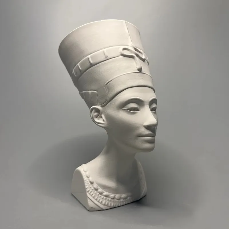 Nefertiti Bust Ancient Egypt Museum Replicated Gypsum Sculpture Desktop Ornaments Modern Home Decoration Aesthetic Art Fig...