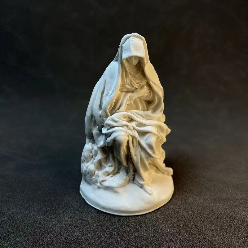 Nordic Ins Character Retro Plaster Statue Gypsum Ornament Home Decoration Desktop Crafts Art Figurine Decor Bedroom Access...