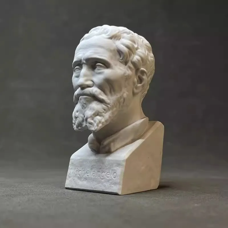 Plaster Statue Character Sculpture Desktop Character Ornaments Bookshelves Decoration Holiday Gifts Home Decoration Access...