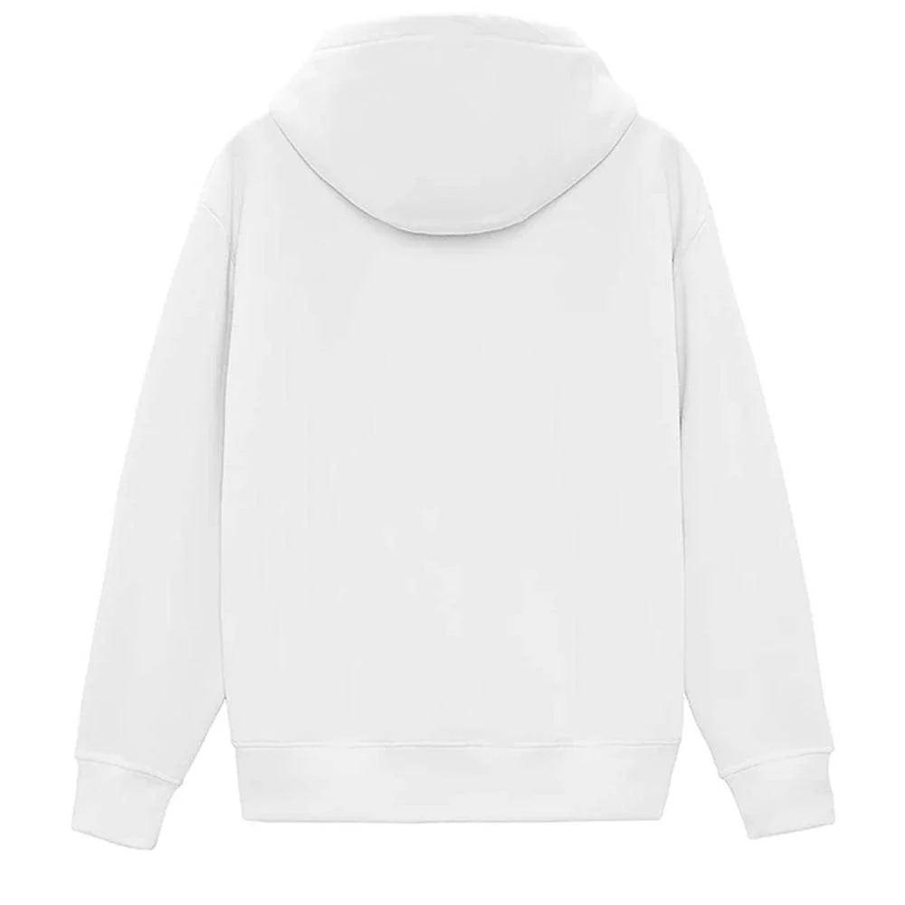 Unisex aikuisten valkoinen huppari S