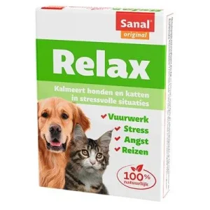 Sanal Koiran/Kissan Rentouttava Rauhoittava Tabletti