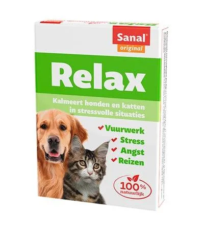 Sanal Koiran/Kissan Rentouttava Rauhoittava Tabletti