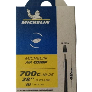 Michelin Air Comp 700x18-25 Presta 48mm valve