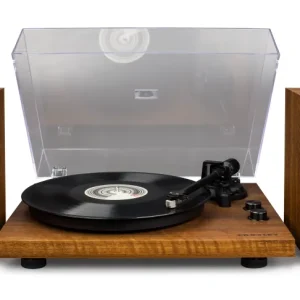 Crosley C62 Levysoitin kaiuttimilla (pähkinä)