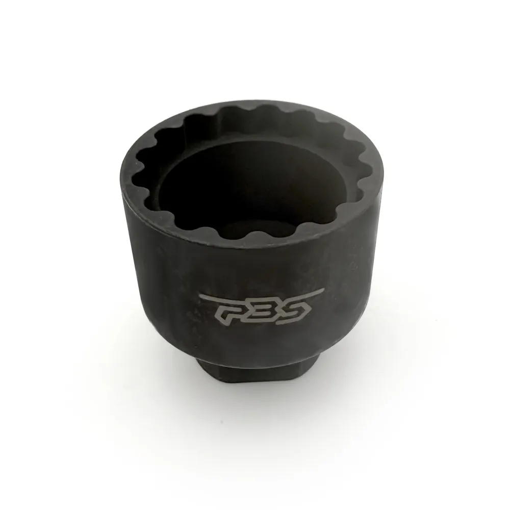 PBS TOOLS 16-akselinen sähköpyörän napa- ja ketjupyöränavain Shimano Steps E6000/E6002/E6050 -vaiheisiin.