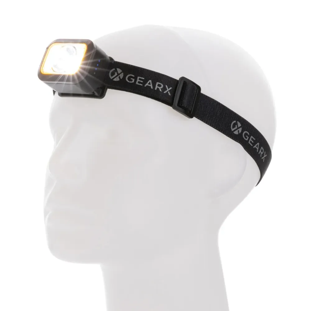 Gear X raskaansarjan taskulamppu RCS muovista