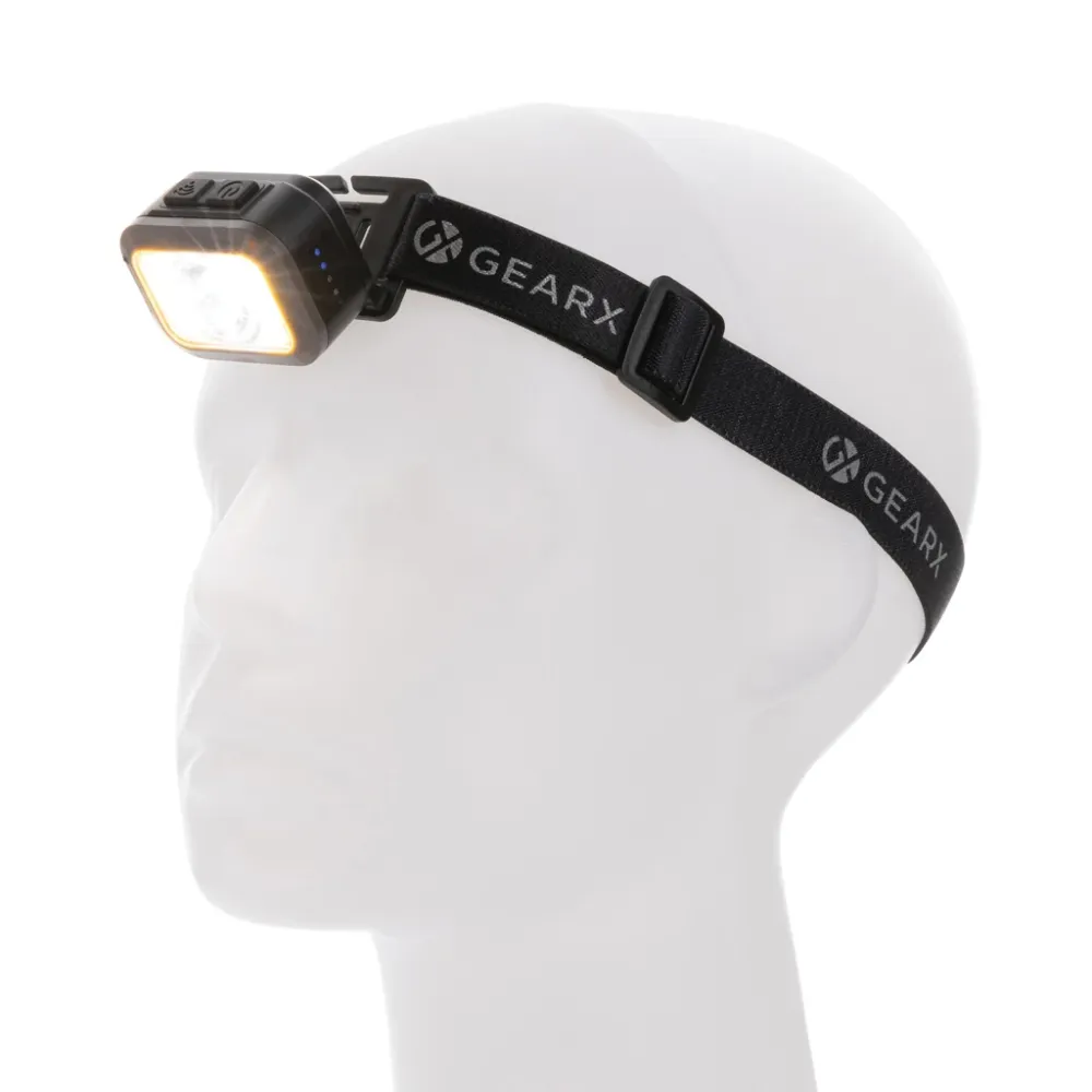 Gear X raskaansarjan taskulamppu RCS muovista