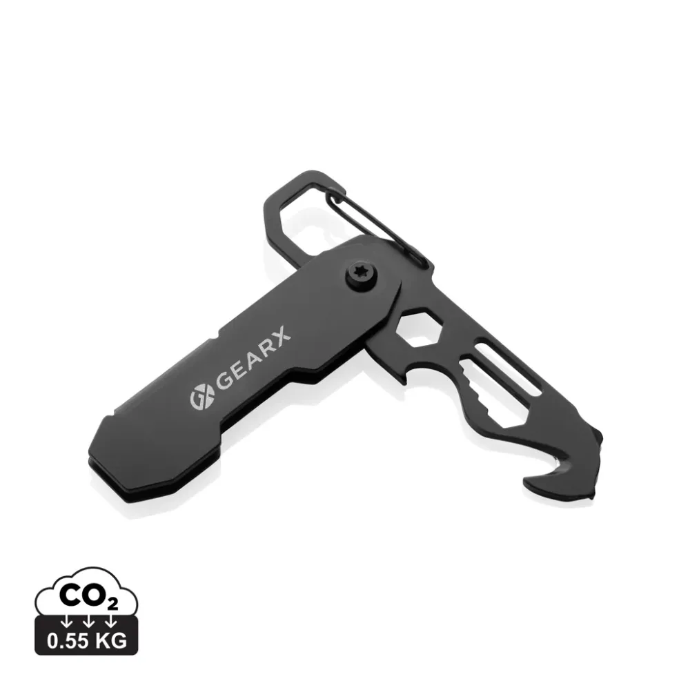 Gear X taitettava EDC-työkalu karabiinilla