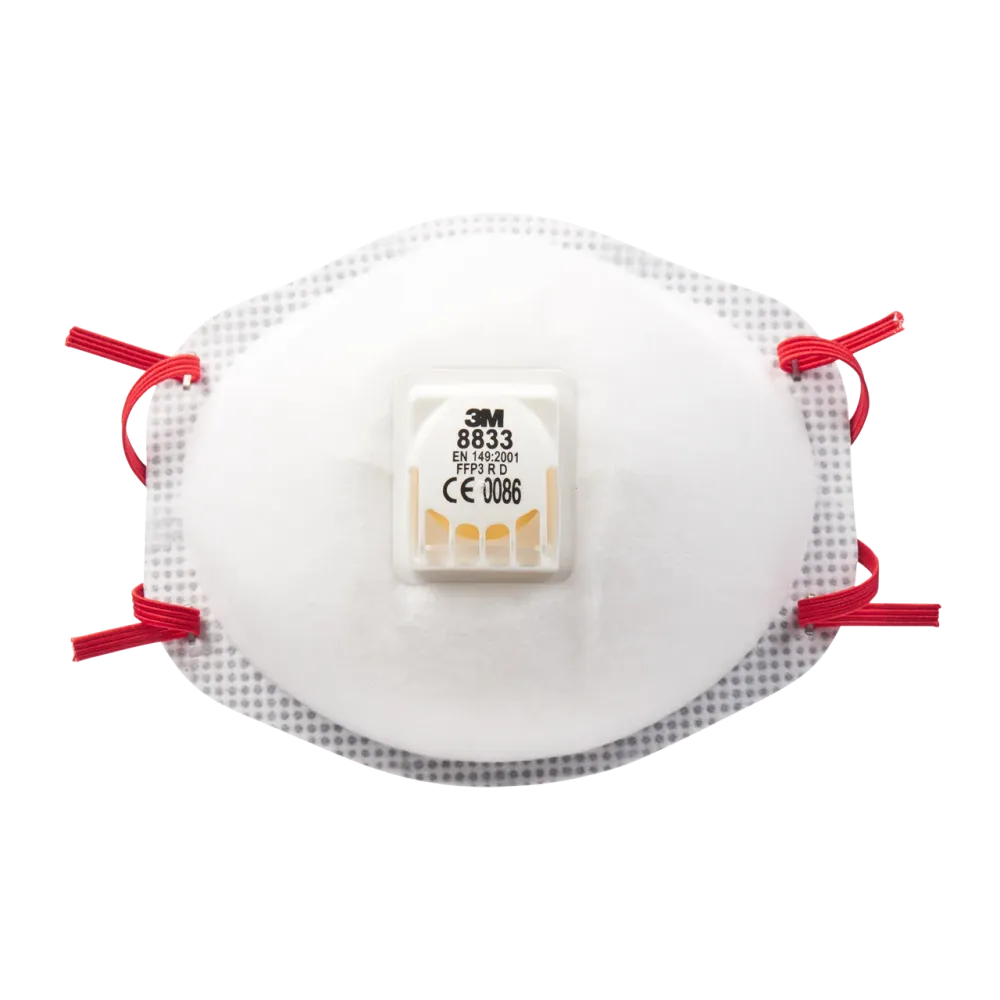 3M 8833 Disposable 10p Half Face Mask