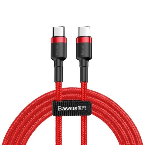 Baseus CATKLF-H09 USB-C - USB-C PD QC 60 W 2 m - punainen