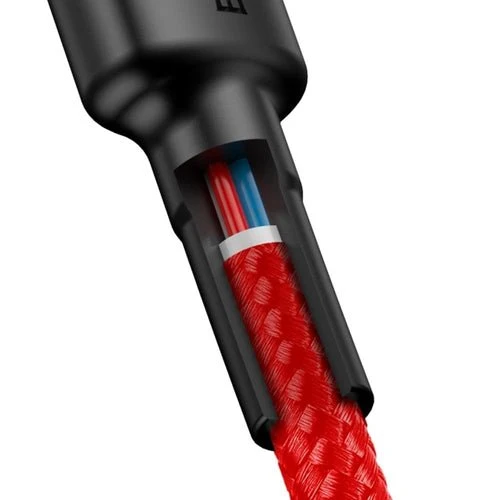Baseus CATKLF-H09 USB-C - USB-C PD QC 60 W 2 m - punainen