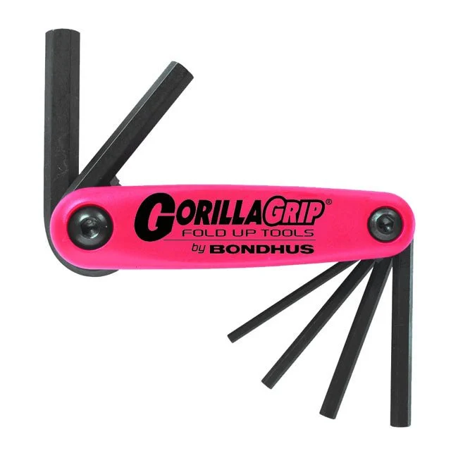 Bondhus Gorilla Grip taittuva kuusiokoloavain metriset koot
