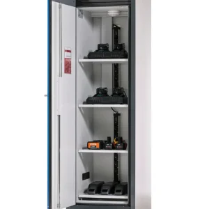 Denios Asecos SmartStore Core-Compact – Litiumakkujen paloturvakaappi 90 min