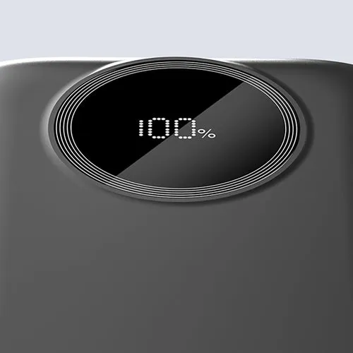 Dudao K13 10000 mAh ulkoinen akku integroidulla kaapelilla - Musta