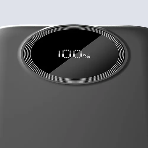 Dudao K13Pro 20000 mAh virtapankki, sisäänrakennettu kaapeli - Musta