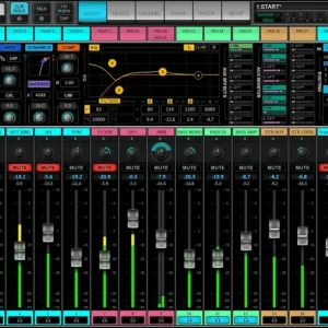 eMotion LV1 Live Mixer – 32 Stereo Channels