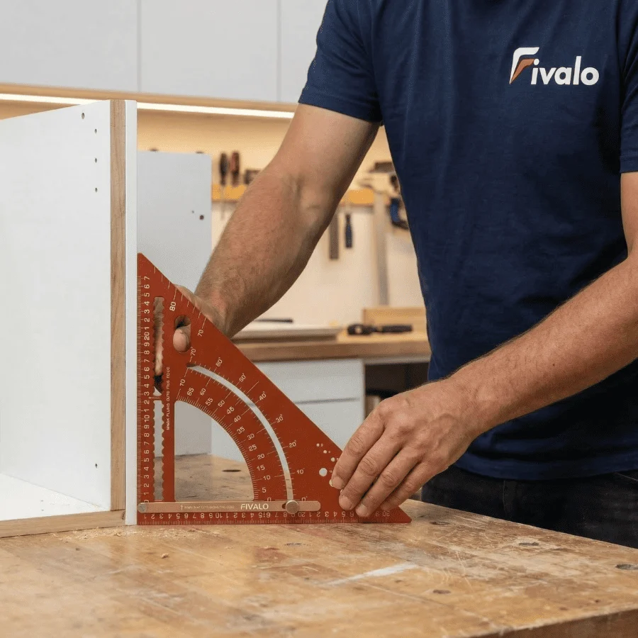 Fivalo™ Tarkkuus 7--1 Puusepän Merkintäkulmaviivain