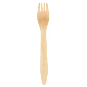 GASTRO haarukka 16 cm puinen FSC 100kpl/pss, 20pss laatikossa