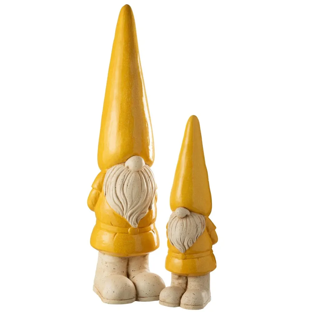 J-Line Gnome Outdoor Mgo Yellow Large