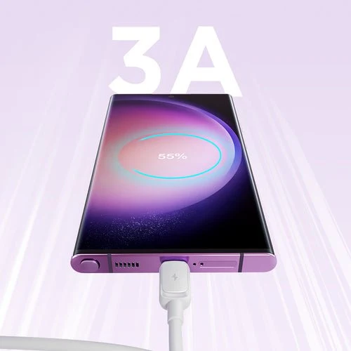 Joyroom-sarjan A14 kaapeli USB-/USB-C 3A 1,2 m - Valkoinen