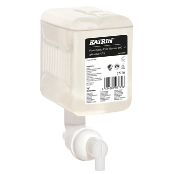 Katrin Vaahtosaippua Clean 500ml, 12 kpl/ltk