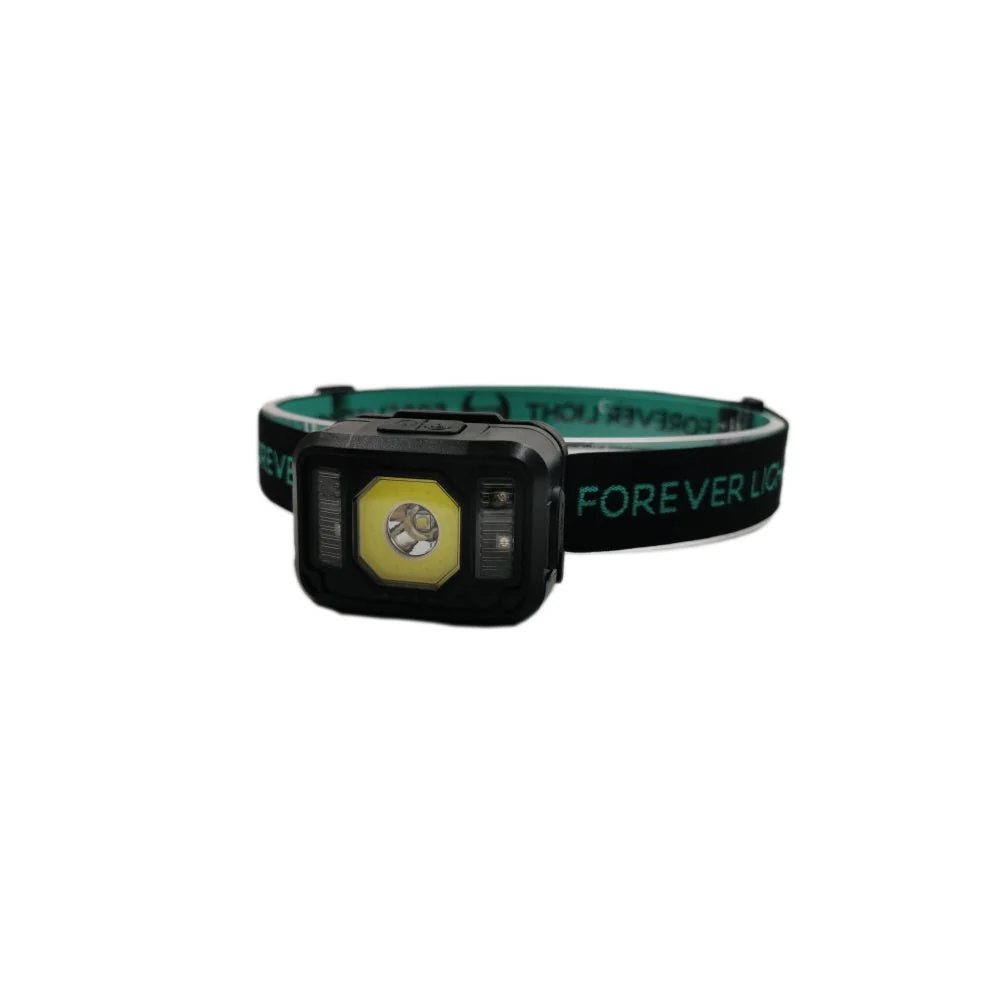 LED-otsalamppu Senso XP-E 3W + COB 3W anturilla 270lm 1200mAh Li-Pol