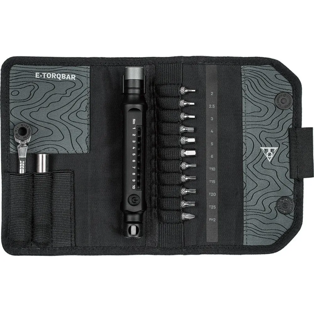 Momenttiavain TOPEAK E-TORQBAR (1-10 Nm)