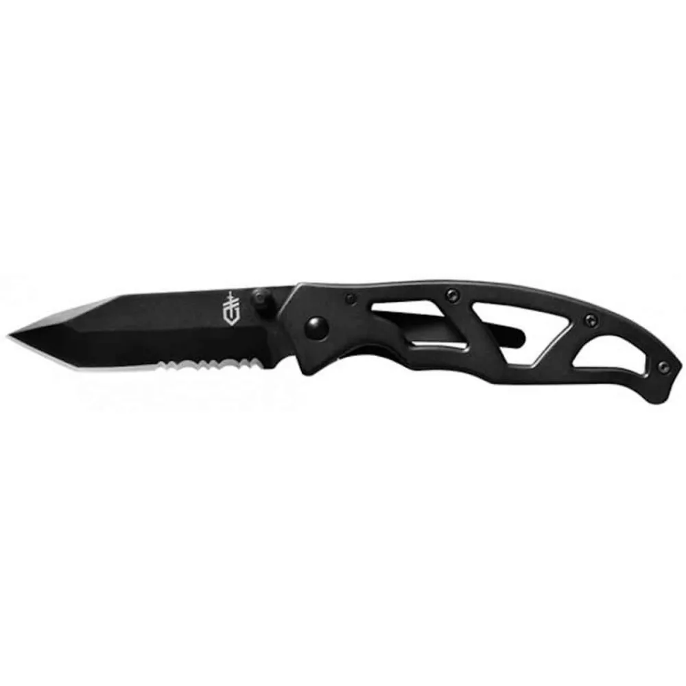 Paraframe I Tanto Blk Folder Serrated - Gerber