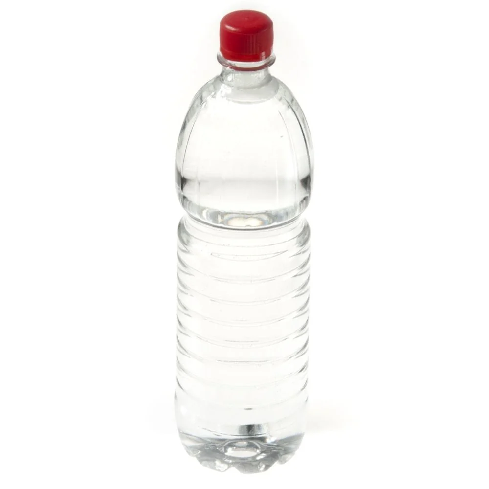 PET-muovipullo korkilla Universaal 1000 ml / 1 L, elintarvikekäyttöön 189kpl./laatikko