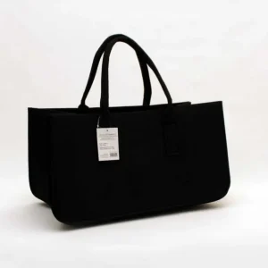 Polttopuut, jotka on valmistettu mustasta huopa 50x25x25cm