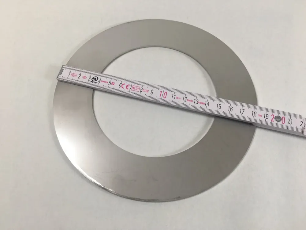 Polttorenkaat 185 / 115 mm yläosa Ölofen 5 kW ruostumaton teräs