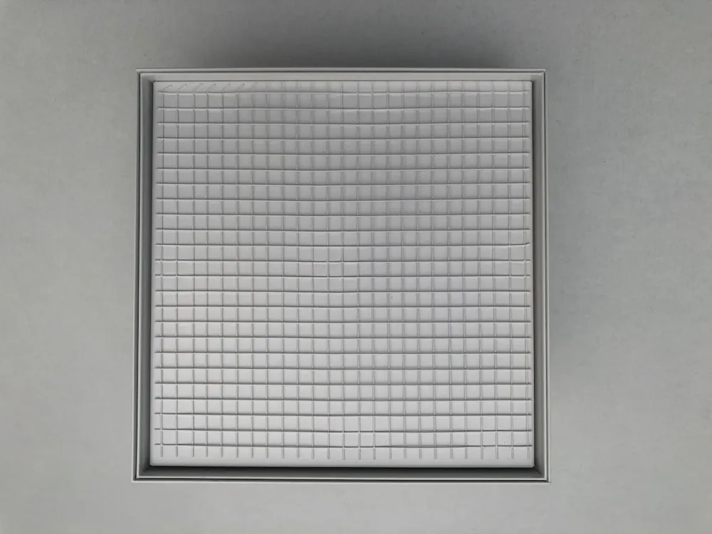 Puhdistuskapseli 17 x 17 cm valkoinen puhdistamista tai liimausta varten