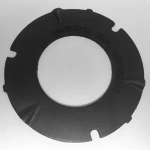 Puristus 195/95 mm: n alaöljyuuniöljylämpölämpöalista Harmaa valu