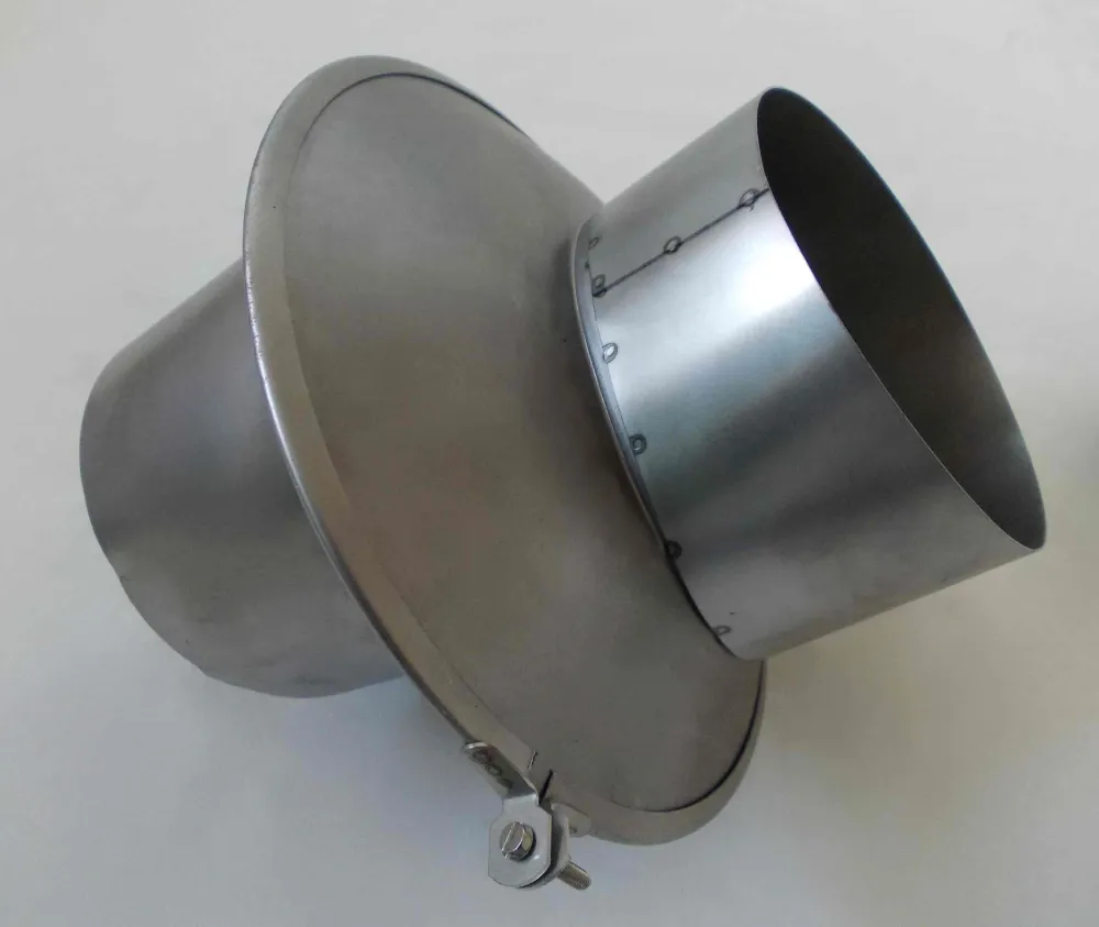 Pyörivä laatikko polvi DN 120 mm uute 0-60 mm Säädettävä