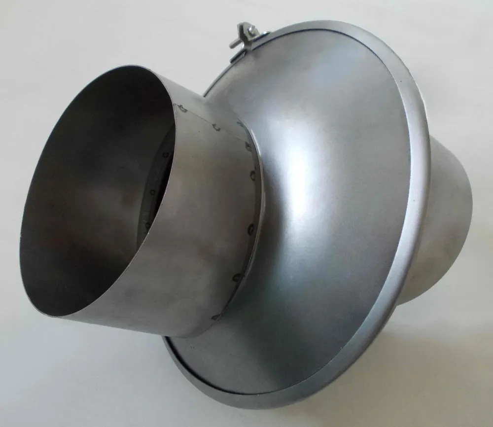 Pyörivä laatikko polvi DN 120 mm uute 0-60 mm Säädettävä