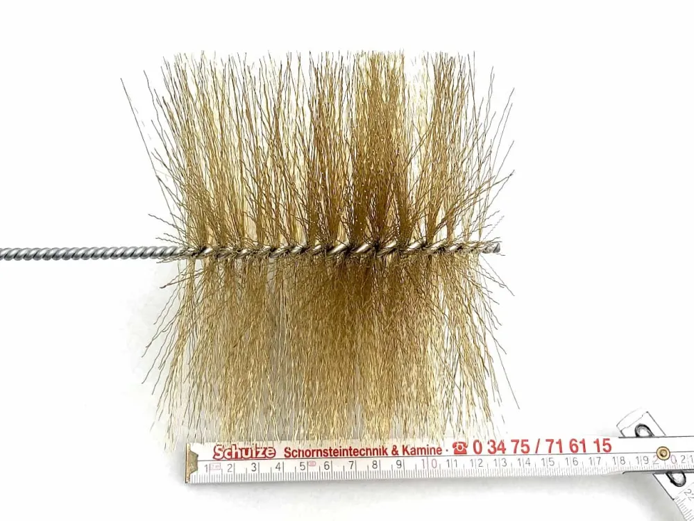 Rohrwischer 150 mm putkiharjan teräslanka mittauksessa 2m