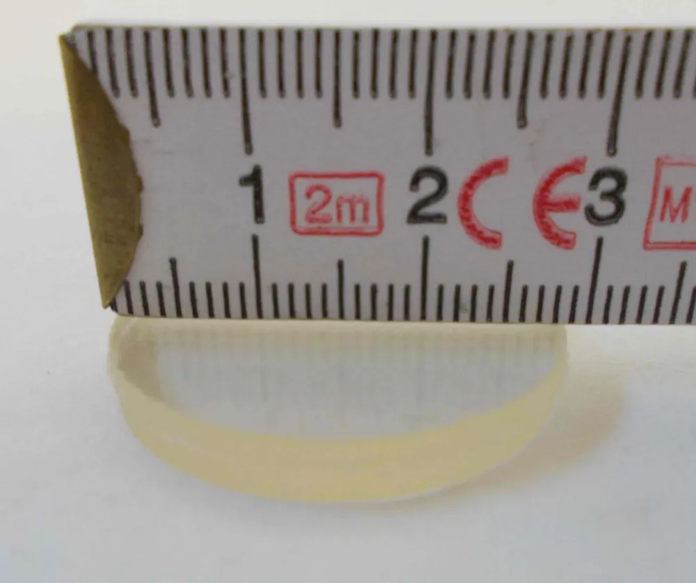 Schau -lasi öljy liesi 28 mm noin 4 mm paksu