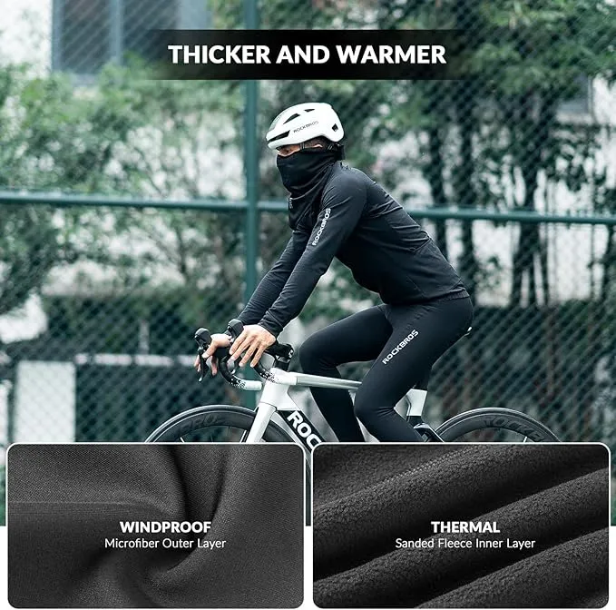 Säädettävä hengittävä ja erittä lämmin fleece-kauluri 2